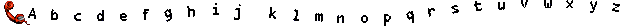abcdefghijklmnopqrstuvwxyz